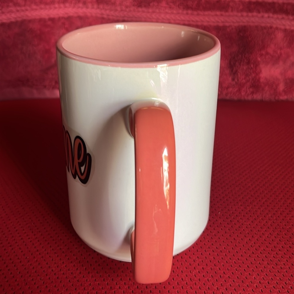 Christine Name Mug Off-White, Mauve 15 FL OZ Cricut - Picture 3 of 8